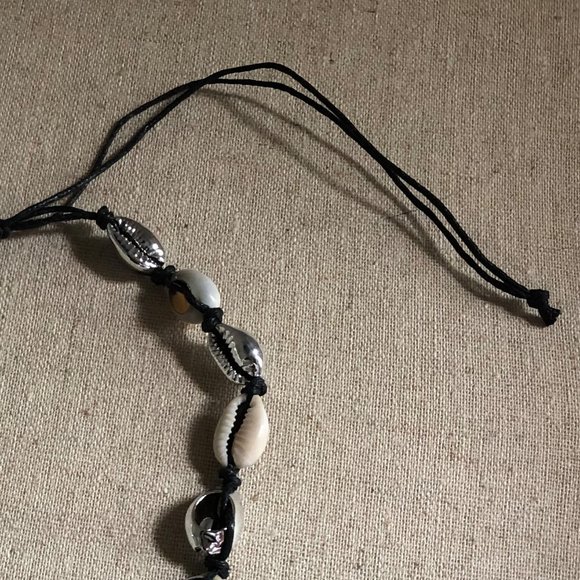 ASOS Retro 90s Paua Abalone shell Choker necklace - Picture 4 of 7